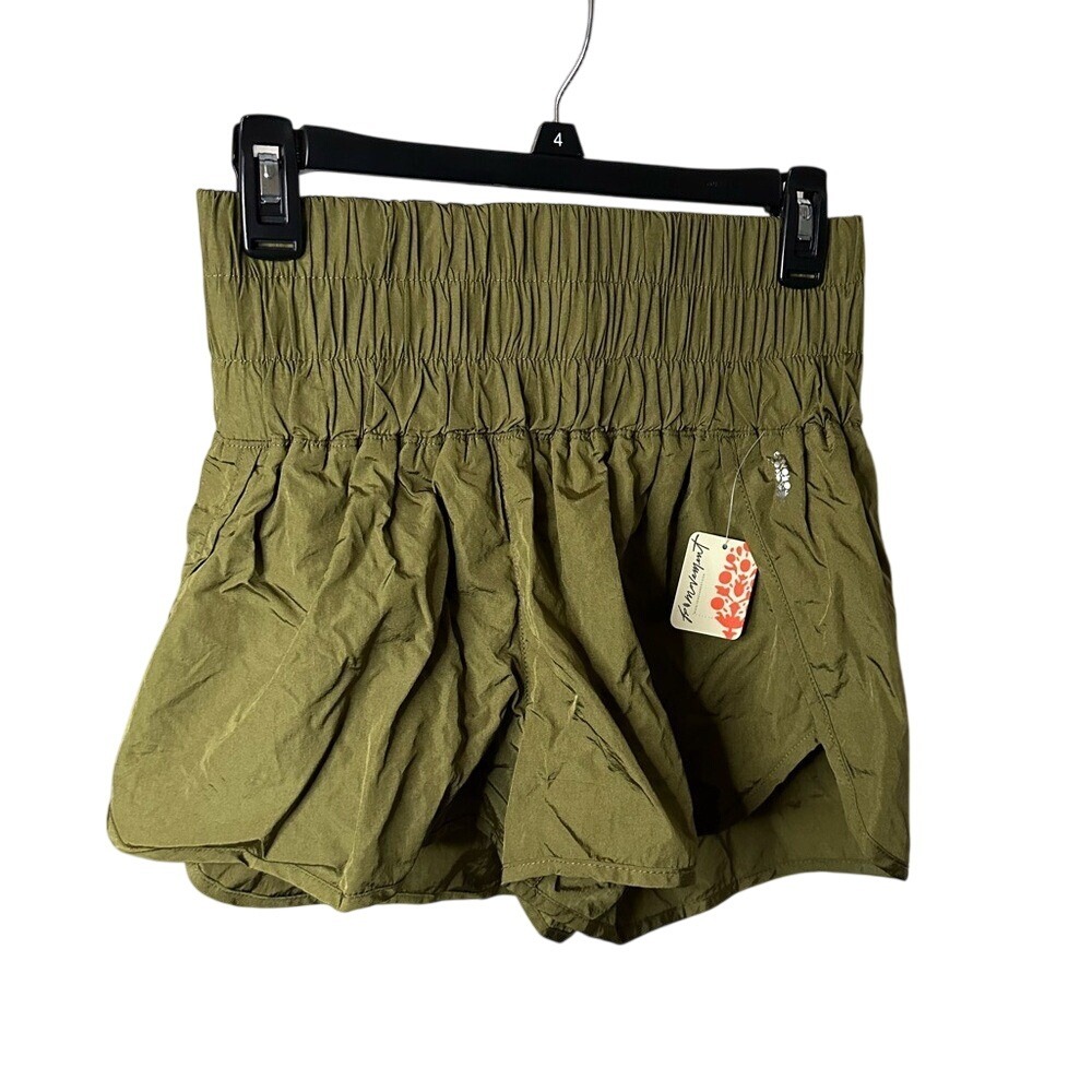 Stylish Olive Green Shorts -‎ FREE PEOPLE